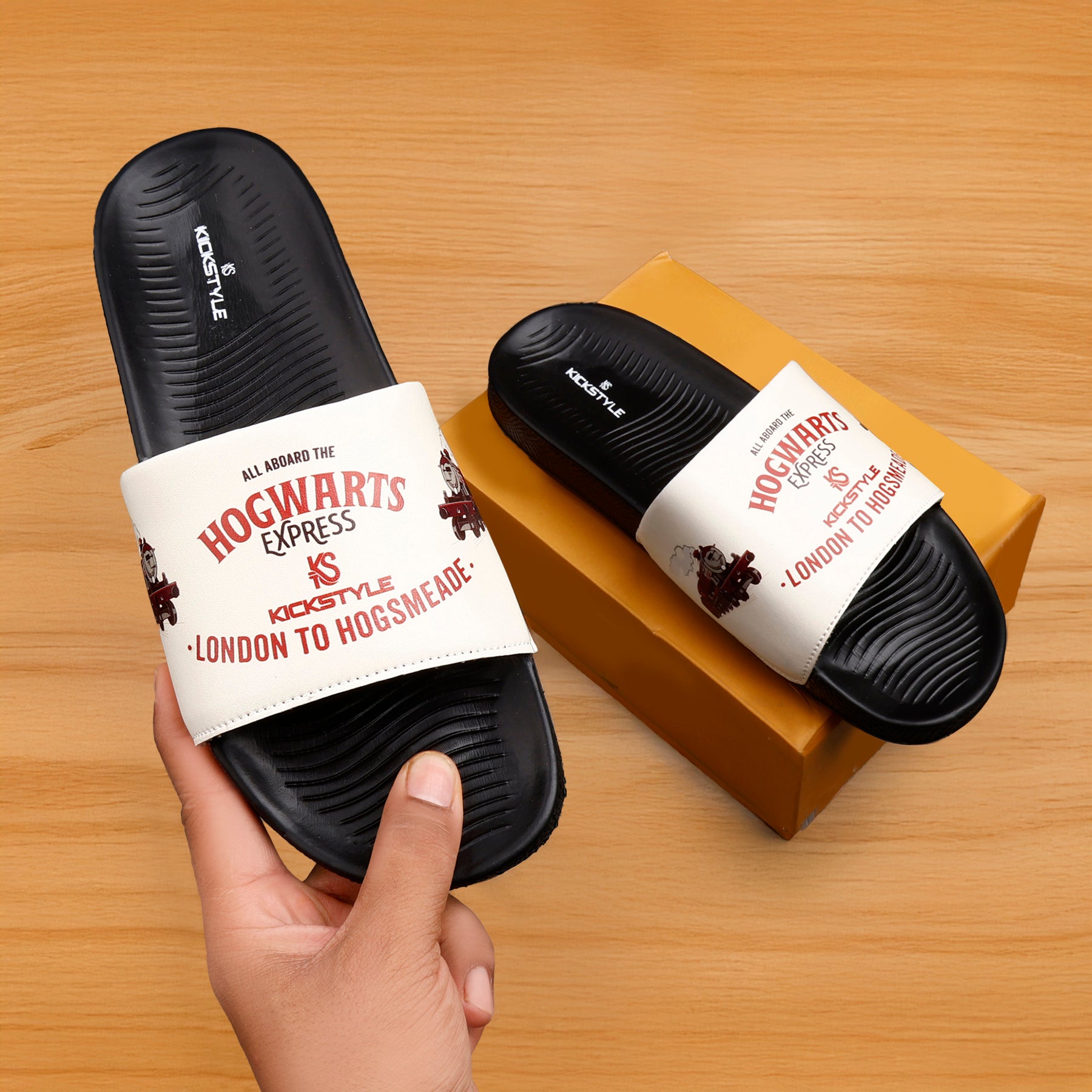 KICKSTYLE  Express Themed Sliders  Designed for Comfort and Everyday Magic