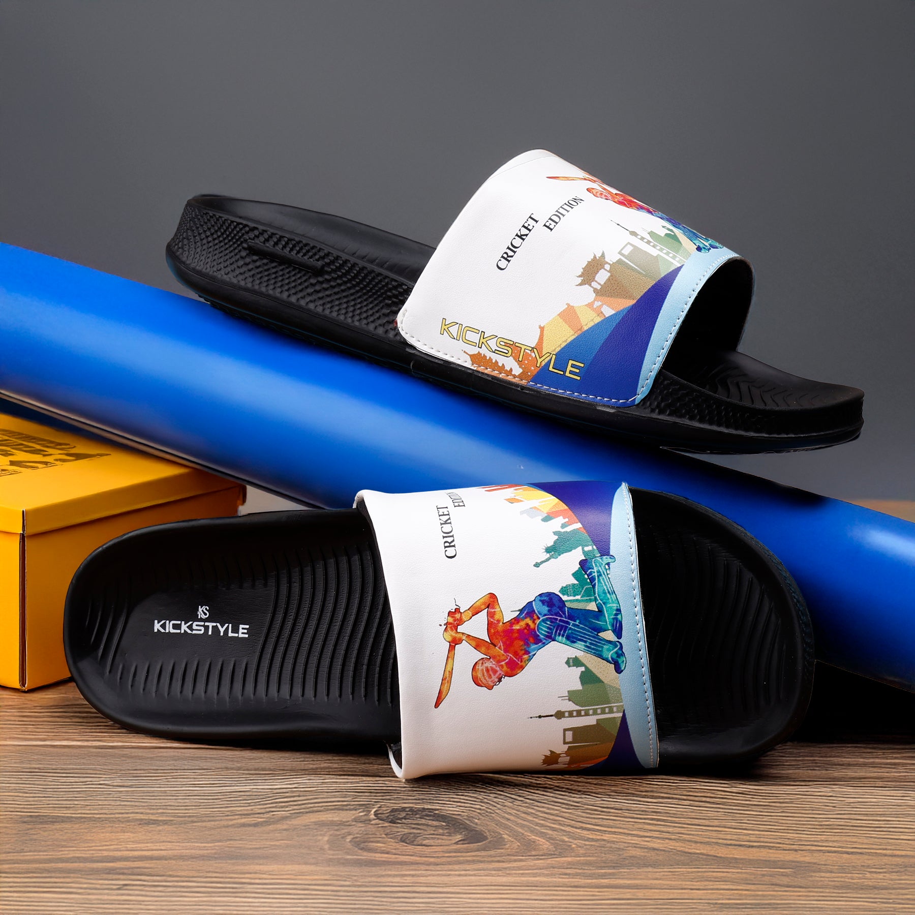 Trendy Cricket Edition Sliders Created for Everyday Comfort and Style