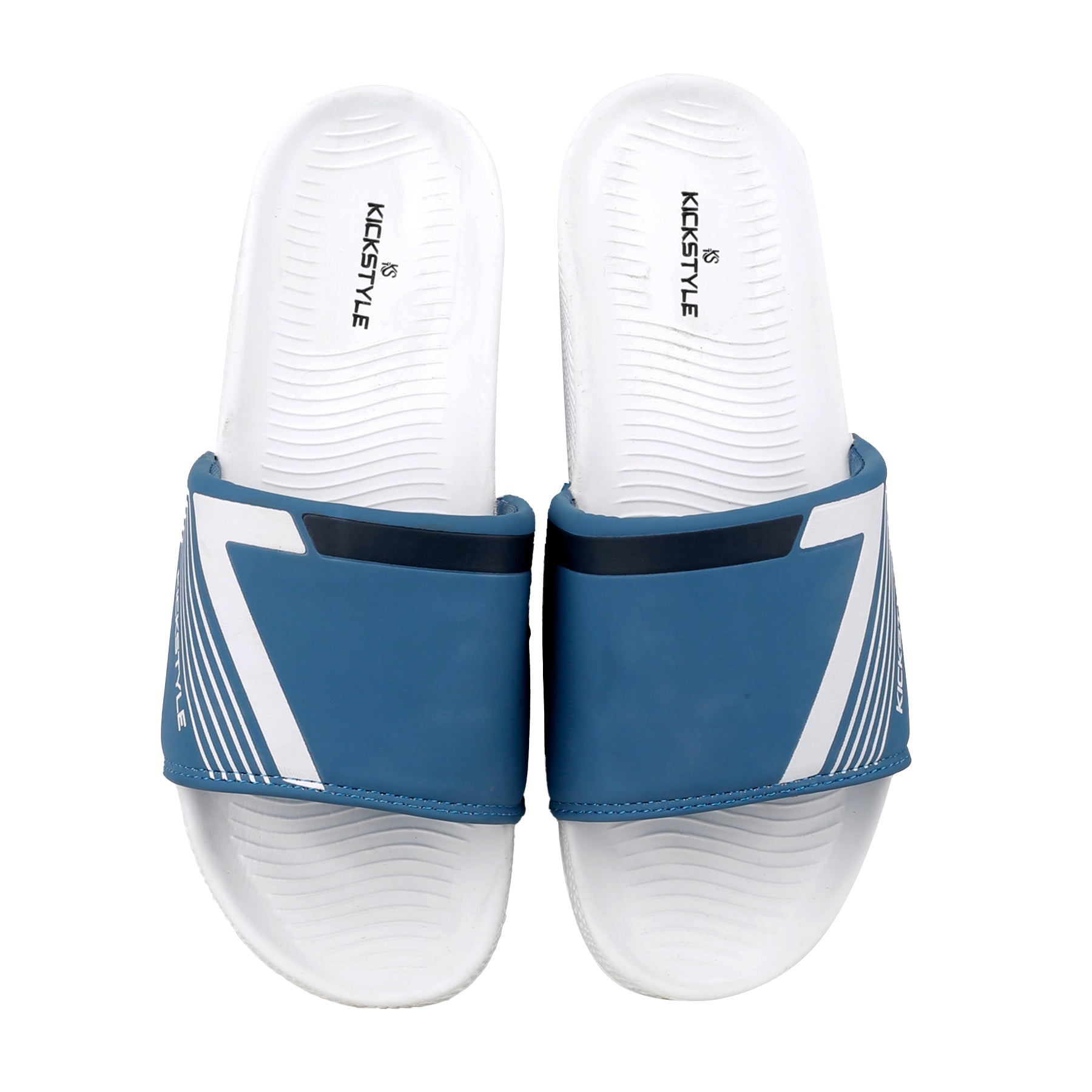 KICKSTYLE Men's Flip Flops Slippers – Soft Slip-On, Stylish Comfort Sliders, Casual Chappals, Open Toe And Lightweight Slippers KS2011